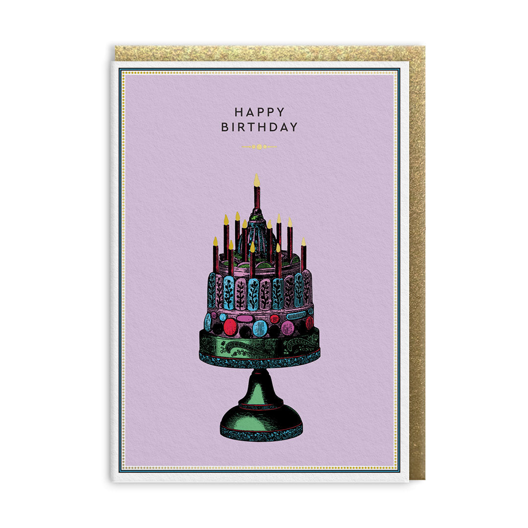 Birthday Cake Greeting Card