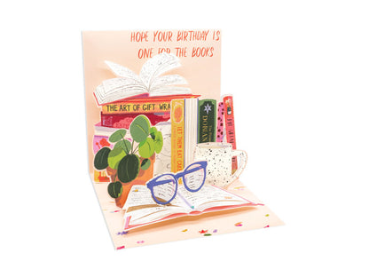 Pop-up Literary Birthday Card