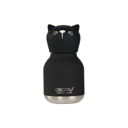 Mini Beastie Black Cat Water Bottle