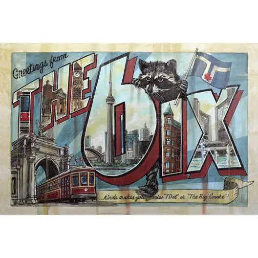 The 6ix Toronto Postcard