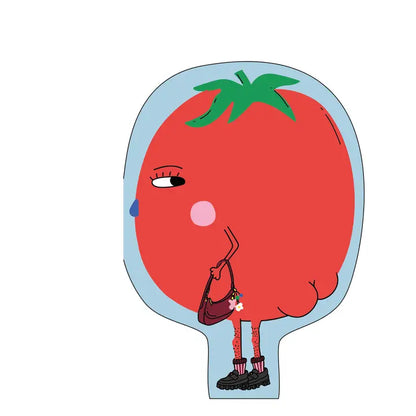 Hey Tomato! Die Cut Greeting Card