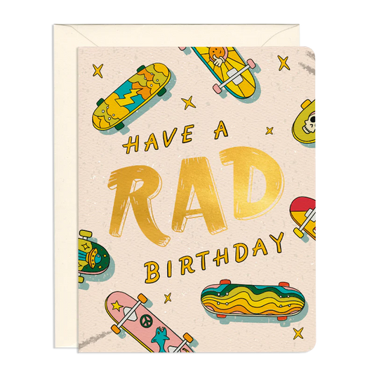 Rad Birthday Card