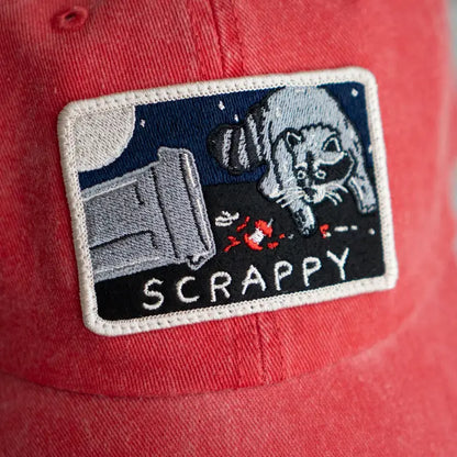 #24 Scrappy Raccoon Trash Sticky Patch