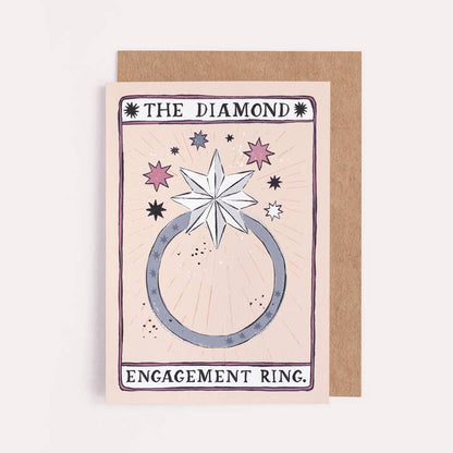 Tarot Engagement Ring Card