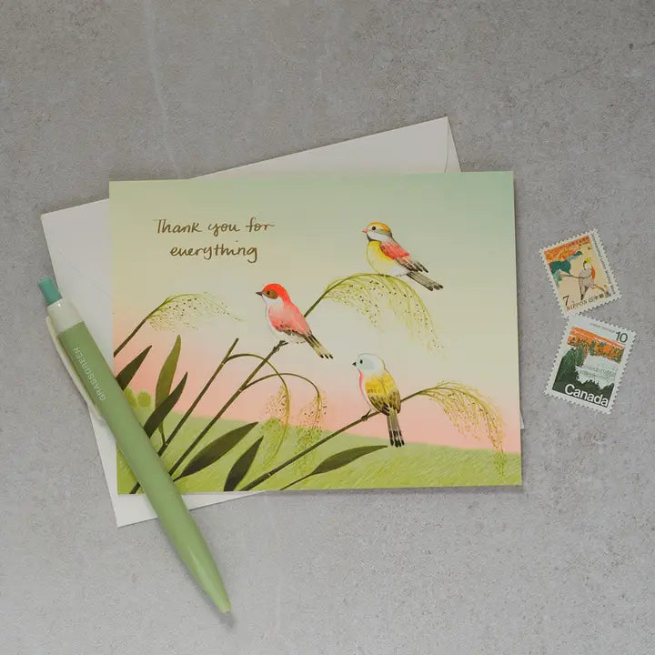 Thank You For Everything Greeting Card