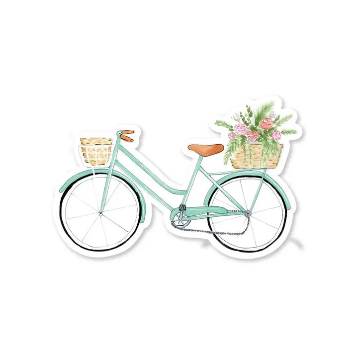 S54 Mint Bicycle Vinyl  Sticker