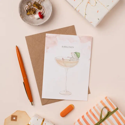 Bubble Bath Card