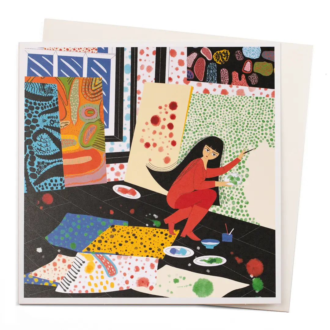 Yayoi Kusama Card