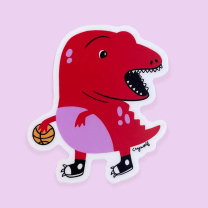 S44 Clumsy Raptor Sticker