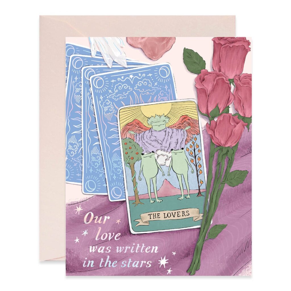 Love Written In The Stars Card
