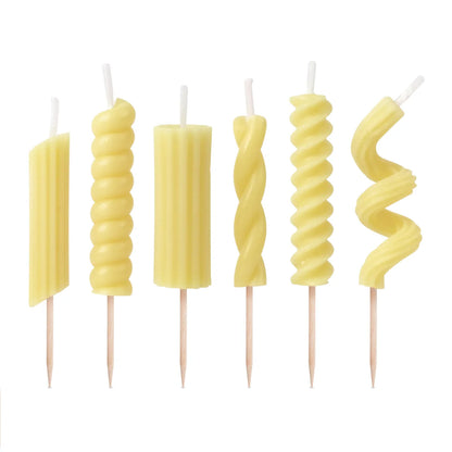 Pasta Party Birthday Candle