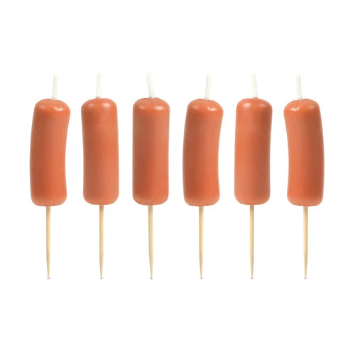 Sausage Birthday Candles