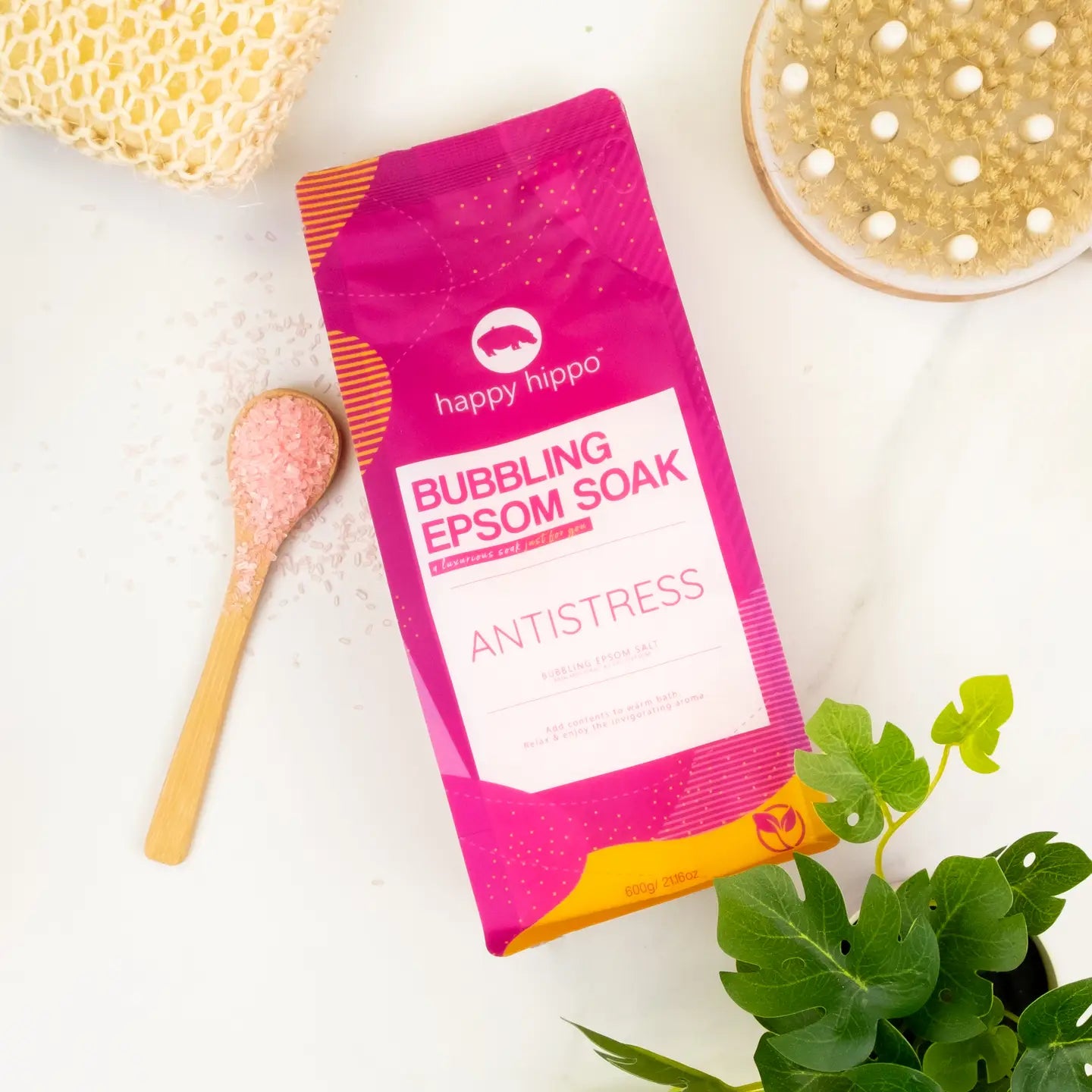 Anti-Stress Bubbling Epsom Soak 600g