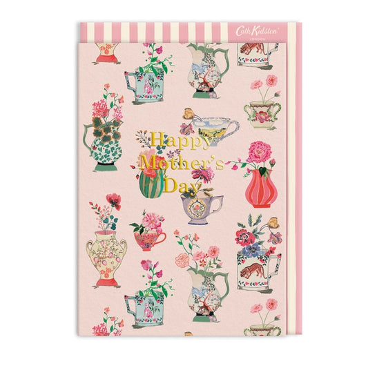 Happy Mother's Day Vases Card