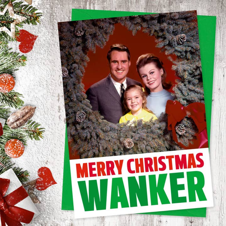 Merry Christmas W*Nker Rude