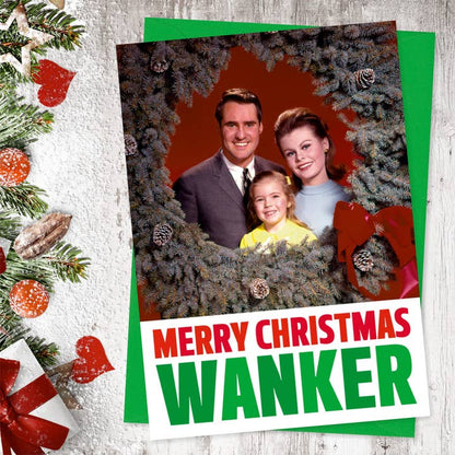 Merry Christmas W*Nker Rude