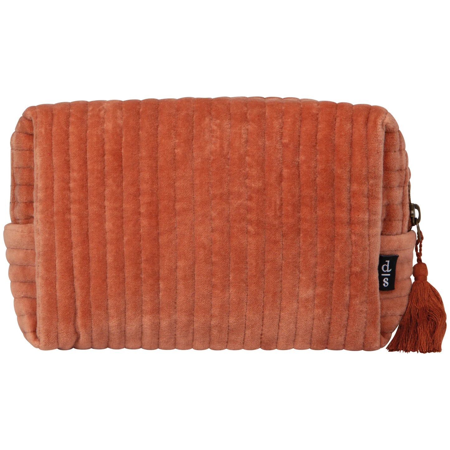 Copper Quilted Cosm Bag