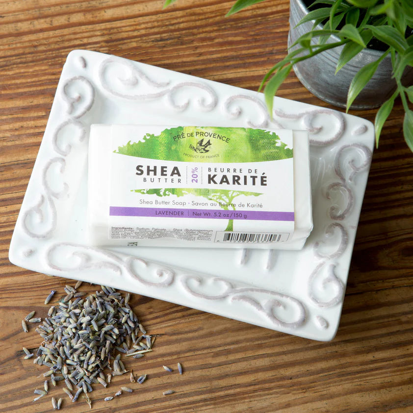 Shea Butter 150g Hand Cut Soap Lavender