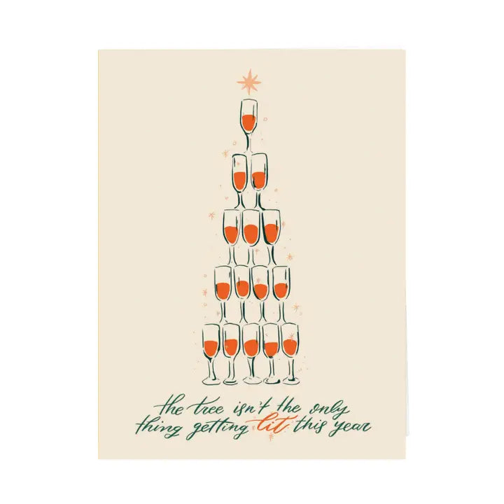 Lit Christmas Card