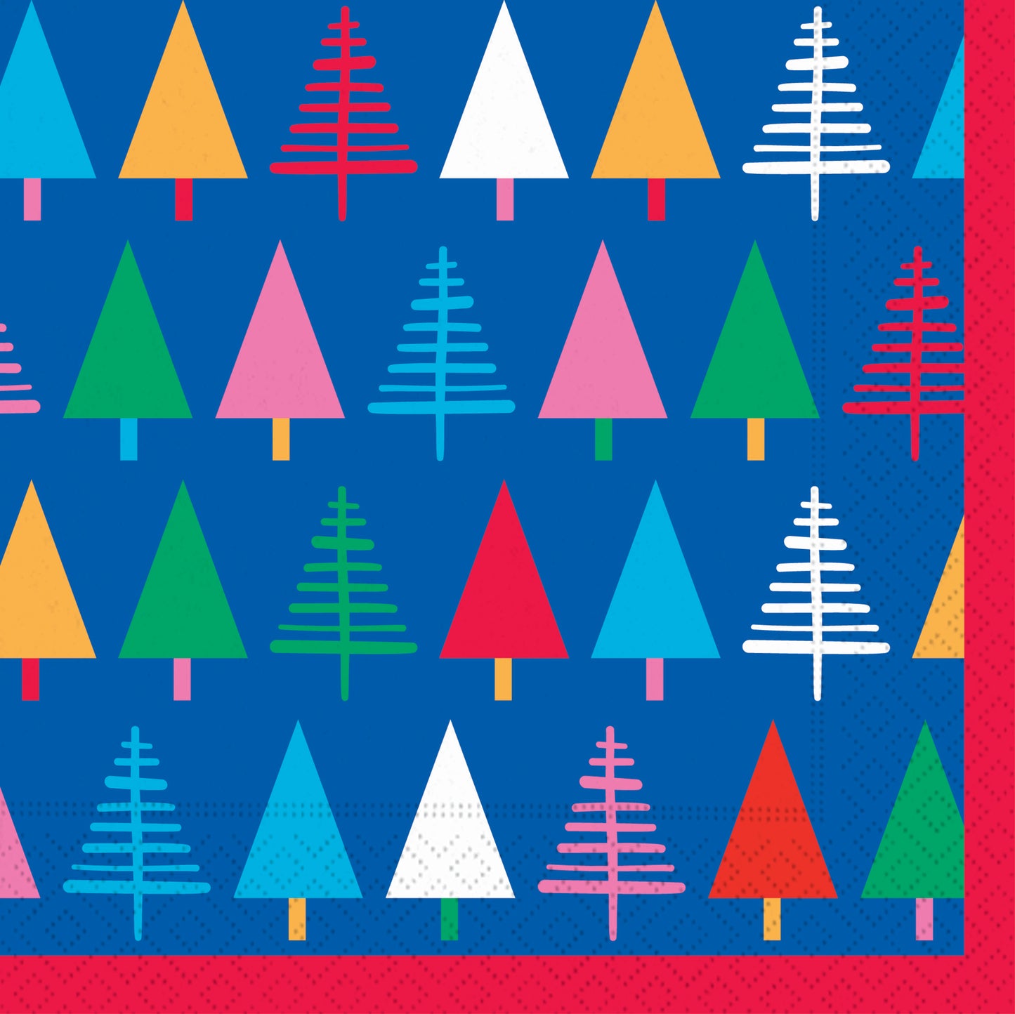 Colorful Christmas Medium Gift Bag