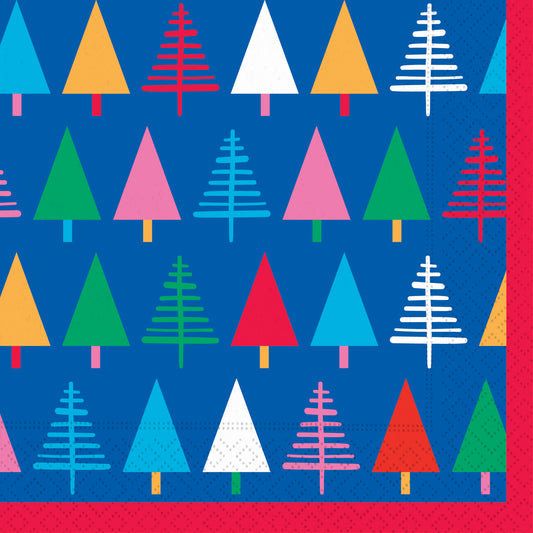 Colorful Christmas Medium Gift Bag