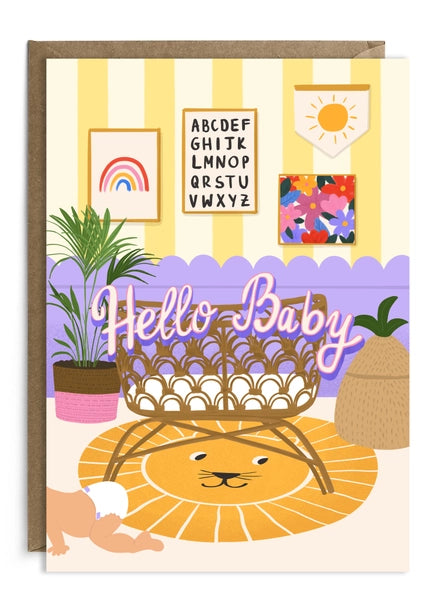 Bright New Baby Card