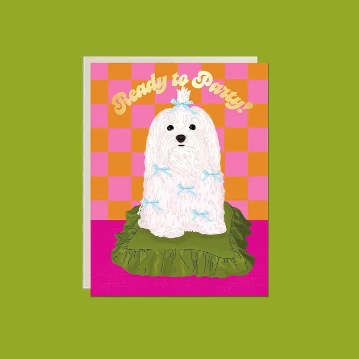 Ready to Party Foil Birthday Card