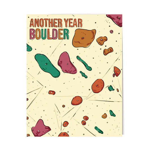 Another Year Boulder Card