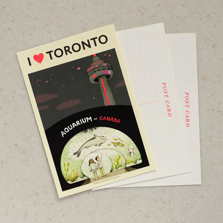 Toronto Aquarium Postcard