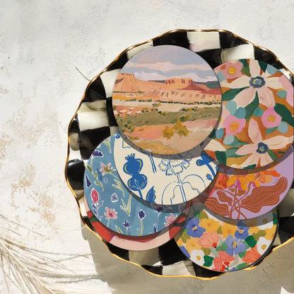 Groovy Floral Seedlings Coaster