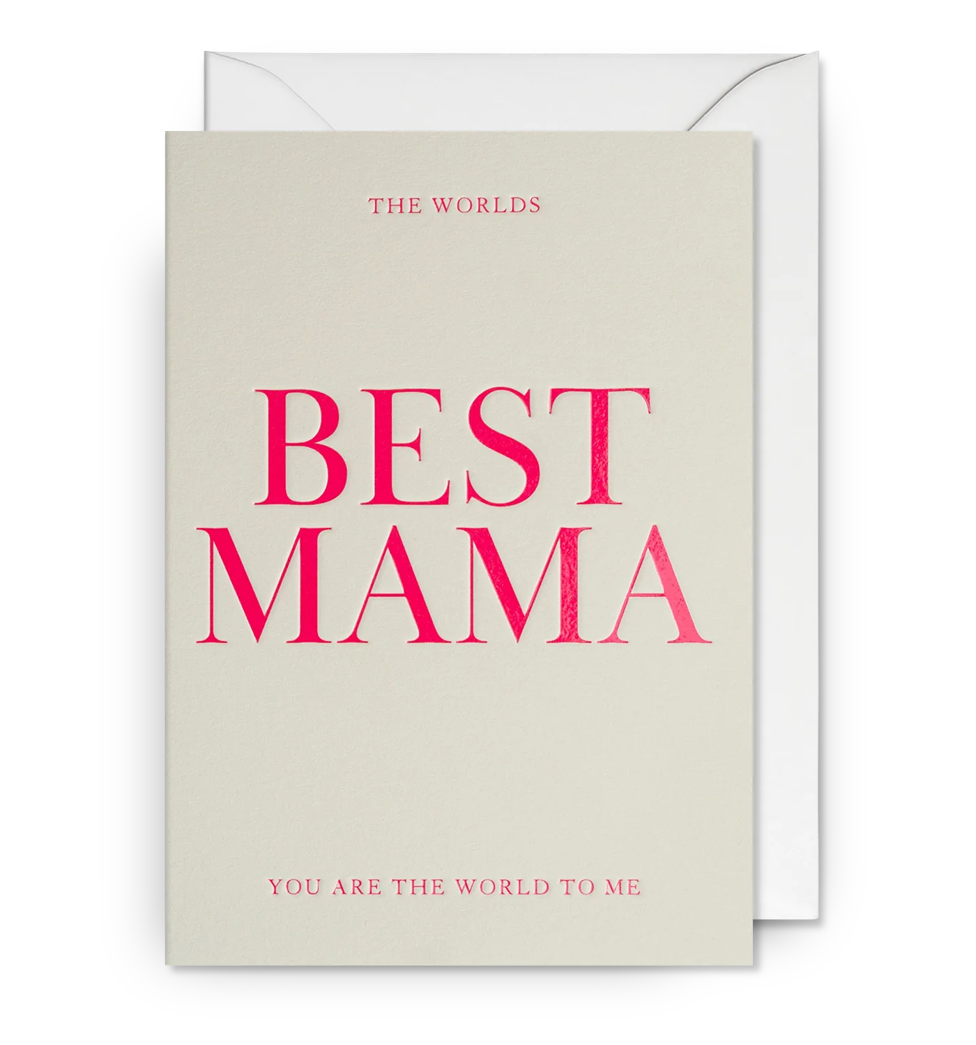 The Worlds Best Mama Card