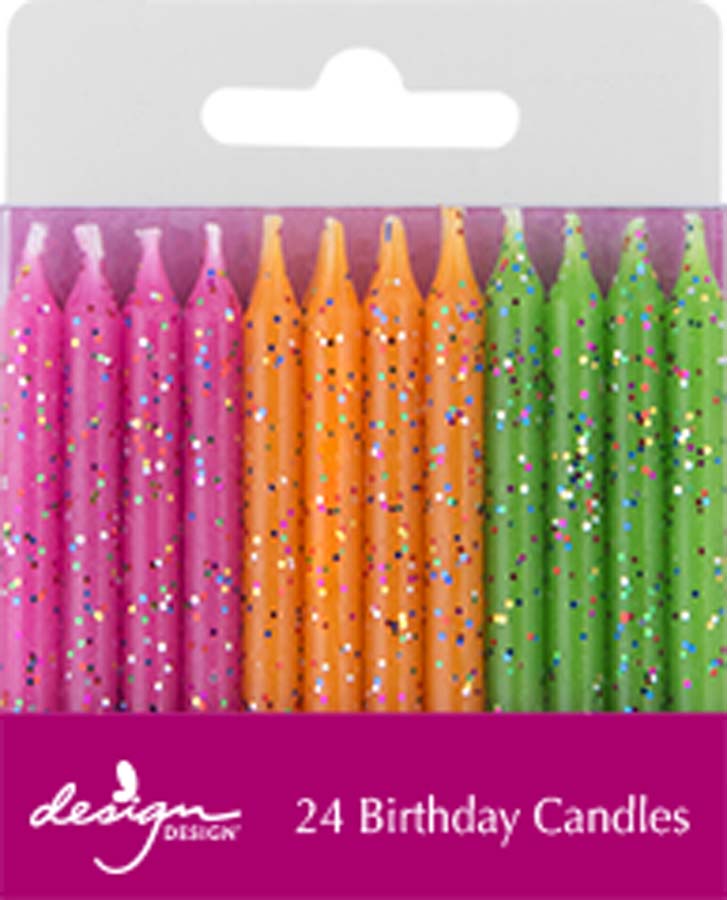 Sherbert Shimmer Stick Candles