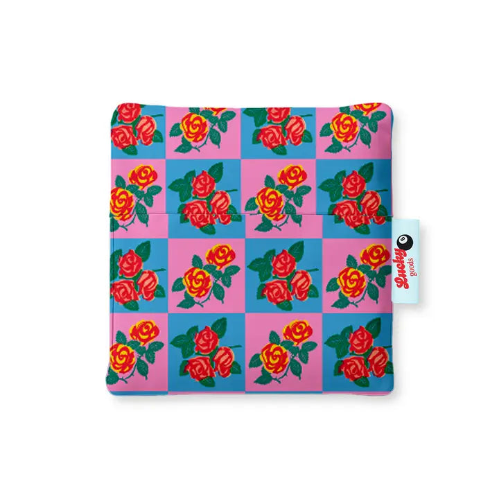 Charming Florals Foldable Nylon Tote