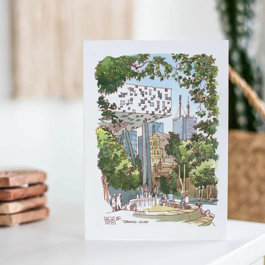 OCAD Rosalie Sharp Toronto Greeting Card