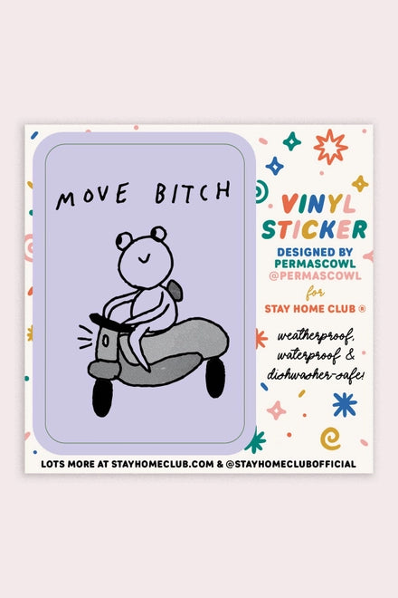 S81 Move Vinyl Sticker