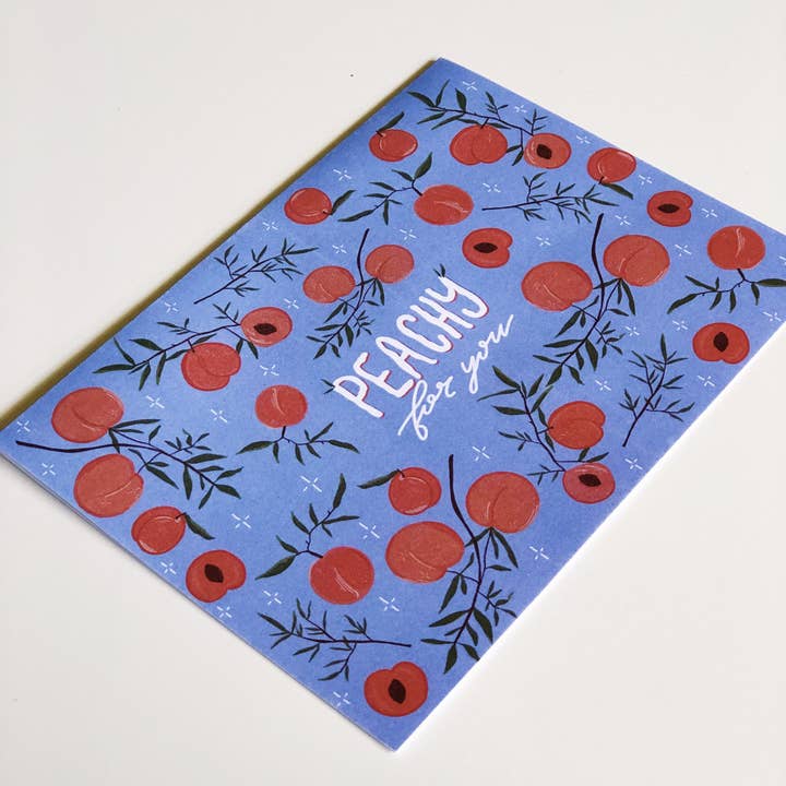 Peachy For You Card