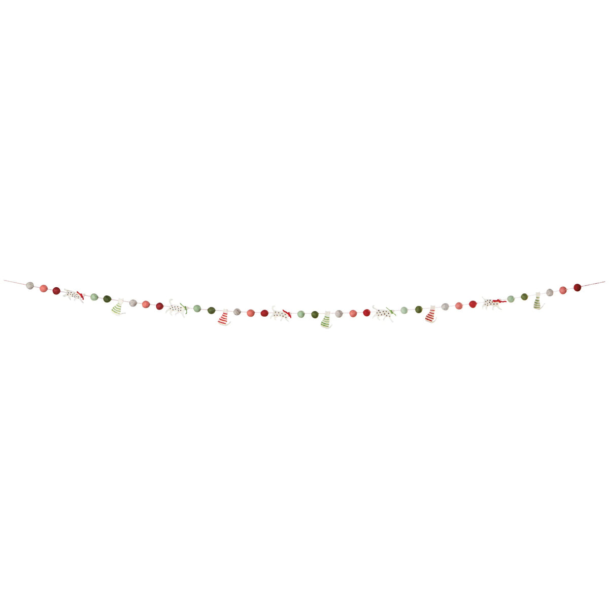 Cat Felt Garland