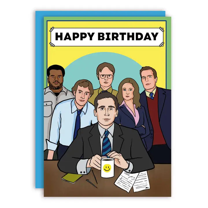 Happy Birthday The Office Greeting Card