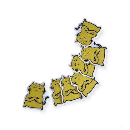 S34 Resentment Cat Vinyl Sticker