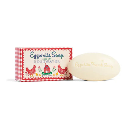Eggwhite and Rosewater Facial Soap