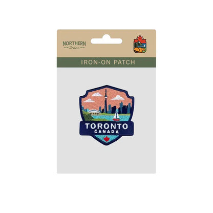 #9 Toronto Skyline CN Tower Embroidered Patch Crest