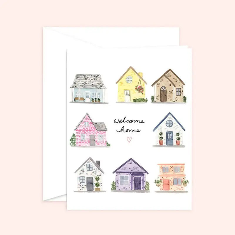 Welcome Home Cottages New House Card