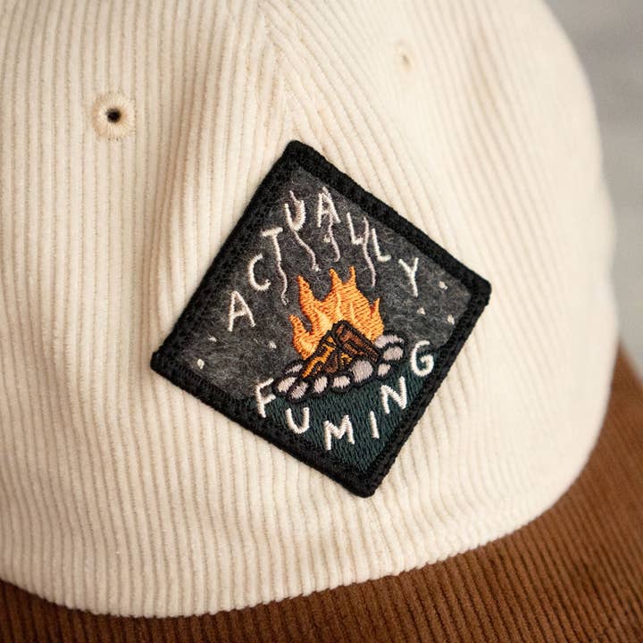 #28 Actually Fuming Felt Sticky Patch