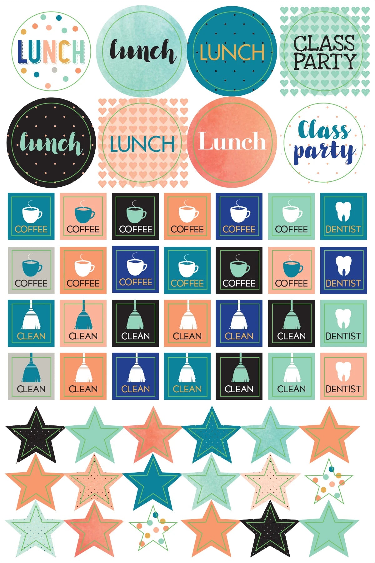 Mom's Planner Stickers