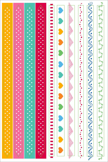 Border And Frames Planner Stickers