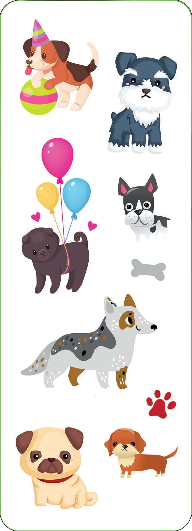 Sticker Set Puppies