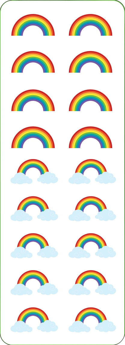 Sticker Set Rainbows
