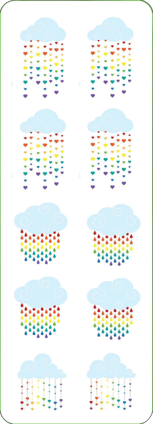 Sticker Set Rainbows