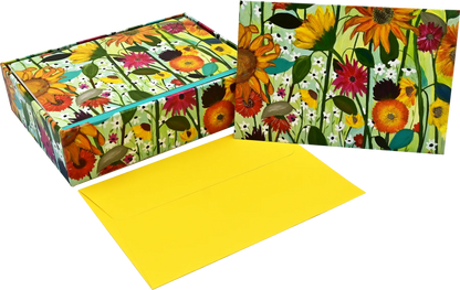 Sunflower Dreams Blank Boxed Cards