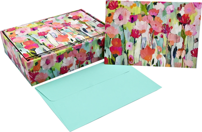 Spring Meadow Blank Boxed Cards
